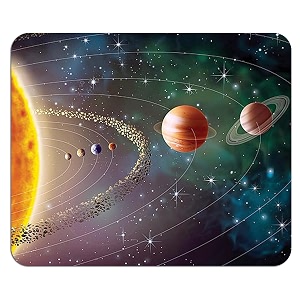 let39s freeze mouse pad computer mouse pad for laptop amp gaming 240x200x3mm pack of 1 space earth