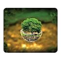 LET'S FREEZE Mouse Pad Computer Mouse Pad for Laptop & Gaming 240X200X3mm (Pack of 1, Flying Tree)