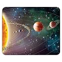LET'S FREEZE Mouse Pad Computer Mouse Pad for Laptop &amp; Gaming 240X200X3mm (Pack of 1, Space Earth)