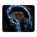LET'S FREEZE Mouse Pad Computer Mouse Pad for Laptop &amp; Gaming 240X200X3mm (Pack of 1, Music Headphone)