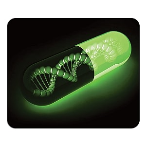 let39s freeze premium designer mouse pad computer mouse pad for laptop amp gaming  smooth amp non-slip rubber base mousepads 240x200x3mm pack of 1 green capsule