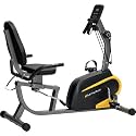 LET'S PLAY® Recumbent Exercise Bike for Home Workout | 6kg Flywheel, 8-Level Magnetic Resistance, Adjustable Back Support, Max 120kg User Weight