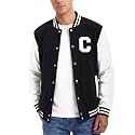 Letterman Jacket Men - High School Bomber Baseball Mens Varsity Jackets