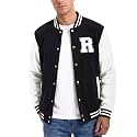 Letterman Jacket Men - High School Bomber Baseball Mens Varsity Jackets