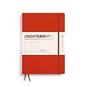 LEUCHTTURM1917 - Notebook Hardcover Composition B5-219 Numbered Pages for Writing and Journaling (Fox Red, Plain)