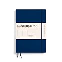 LEUCHTTURM1917 - Notebook Hardcover Composition B5-219 Numbered Pages for Writing and Journaling (Navy, Plain)