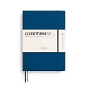 LEUCHTTURM1917 - Notebook Hardcover Composition B5-219 Numbered Pages for Writing and Journaling (Indigo, Plain)