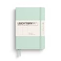 LEUCHTTURM1917 - Notebook Hardcover Medium A5-251 Numbered Pages for Writing and Journaling (Mint Green, Plain)