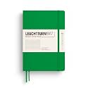 LEUCHTTURM1917 - Notebook Hardcover Medium A5-251 Numbered Pages for Writing and Journaling - Thinking Ahead (Ruled Paper, Spring Leaf)