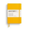 LEUCHTTURM1917 - Notebook Hardcover Medium A5-251 Numbered Pages for Writing and Journaling (Sunflower, Ruled)