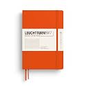 LEUCHTTURM1917 - Notebook Hardcover Medium A5-251 Numbered Pages for Writing and Journaling (Pumpkin, Ruled)