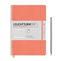 Leuchtturm 1917 361595 Notebook Medium (A5) Hard Cover 123 Numbered Pages Bellini Blank