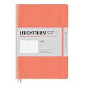 LEUCHTTURM1917 - Notebook Softcover Medium A5-123 Numbered Pages for Writing and Journaling (Dotted, Bellini)