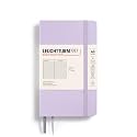 LEUCHTTURM1917 - Notebook Softcover Pocket A6-123 Numbered Pages for Writing and Journaling (Ruled, Lilac)