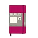 LEUCHTTURM1917 (355284) Pocket Notebook (A6) Softcover, 123 Numbered Pages, Dotted, Berries