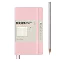 Leuchtturm1917 363945 Pocket Notebook (A6), Softcover, 123 Numbered Pages, Powder, Ruled