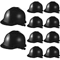 Leumoi 10 Pack Hard Hats Bulk with Ratchet Suspension