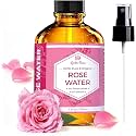 Leven Rose Pure Rose Water Spray for Face, Hair &amp; Body - Hydrating Rosewater Toner &amp; Facial Mist, Natural Moroccan Rosa Damascena, 4 oz