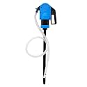Lever-operated Drum Pumps.55 Gallon Plastic Hand Lever Drum Pump is 1 Pint Per Stroke.Lever Action Drum Pump for High Viscosity Oils, Agricultural Chemicals with 2 Meters of 3/4” Corrugated Hose