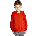 Leveret Kids & Toddler Hoodie Boys Girls 100% Cotton Zip-Up Hoodie Jacket (2-14 Years) Variety of Colors