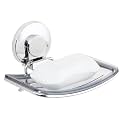 LEVERLOC Soap Holder, Soap Dish for Shower, Suction Cup Bar Soap Holder