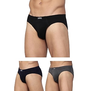 levi39s 011 comfort brief for men  100 pure cotton  breathable  durable  anti-roll waistband  extra supportive gusset  dual layer 3d pouch  tagless amp zero irritation comfort  pack of 3