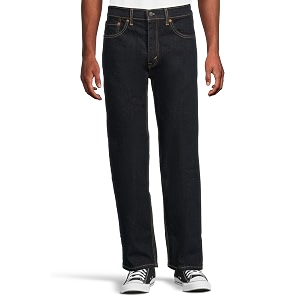 Levis Mens Mid Rise 505 Regular-Fit Jeans