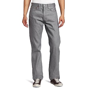 Levis Mens Mid Rise 501 Original Fit