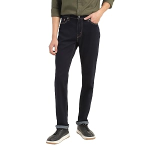 Levis Mens Slim Fit Mid Rise Jeans