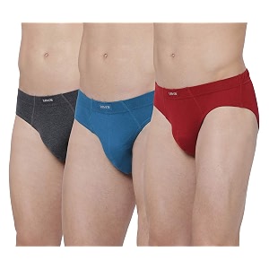levi39s men39s cotton brief pack of 3 pr81986_dk grey melange teal red_s_dk grey melangetealred_s
