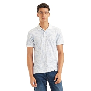 Levis Mens Cotton Regular Fit Polo T-Shirt