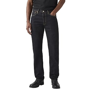 Levis Mens Mid Rise 505 Regular-Fit Jeans