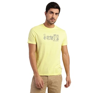 Levis Mens Cotton Regular Fit Brand Logo