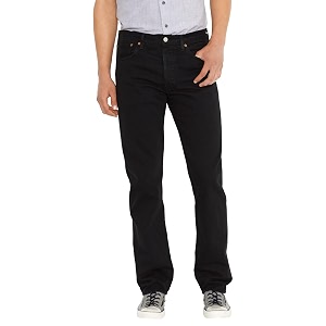Levis Mens Mid Rise 505 Regular-Fit Jeans