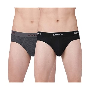 Levis Mens Cotton 100 CA-STYLE-009-NEO Brief-DK. Grey