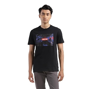 Levis Mens Graphic Regular Fit T-Shirt