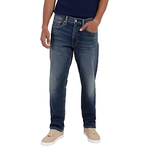 Levis Mens 550 Relaxed Tapered Fit Mid