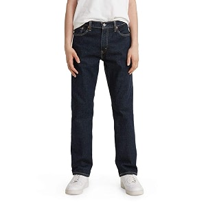 Levis Mens Mid Rise 505 Regular-Fit Jeans