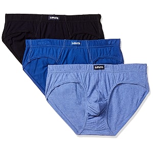 levi39s men39s cotton brief pack of 3 011-brief-p3-75_multi colour_m_blue melangenavysodalite blue_m