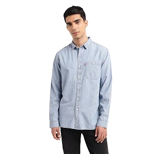 Levis Mens Slim Fit Shirt