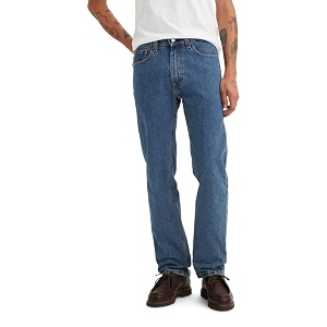 Levis Mens Mid Rise 505 Regular-Fit Jeans