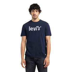 Levis Mens Regular Fit Logo T-Shirt