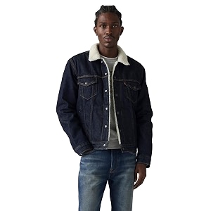 Levis Mens Sherpa Cotton Blend Standard Length