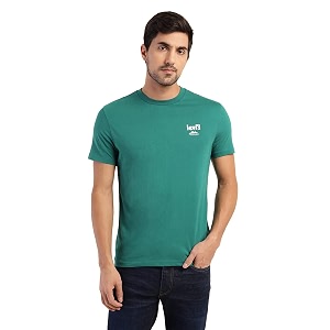 Levis Mens Regular Fit Brand Logo T-Shirt
