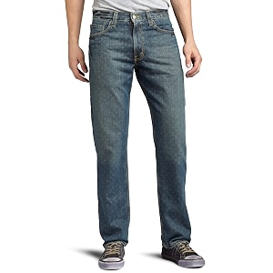 Levis Mens Mid Rise 505 Regular-Fit Jeans