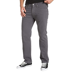 Levis Mens Mid Rise 505 Regular-Fit Jeans
