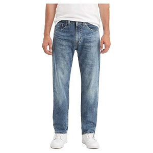 Levis Mens Mid Rise 505 Regular-Fit Jeans