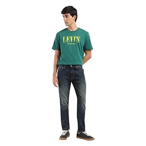 Levis Mens 511 Mid Rise Slim Fit