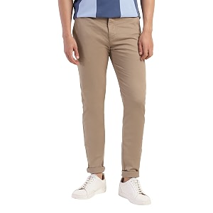Levis Mens Solid Slim Tapered Fit Trousers