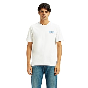 Levis Mens Printed Regular Fit T-Shirt
